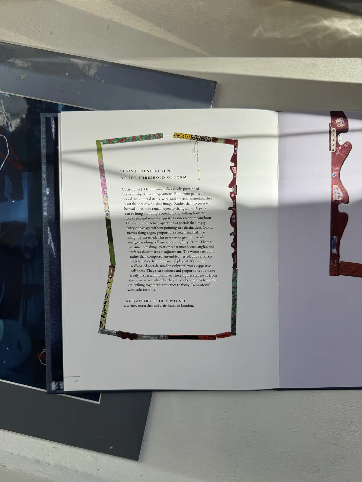 Chris Dennistoun Artist Book